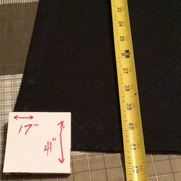 These slacks are dope.! Not sure how to measure but 17 waist x 2. - Picture 4 of 7